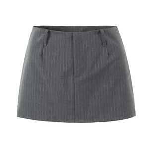 Codibook Women's Grey MINISkirt
